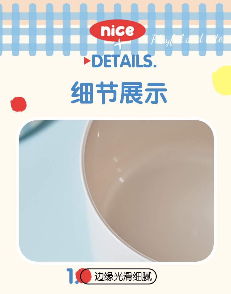 多功能收纳桶宿舍客厅办公室带盖桌面垃圾桶高颜值波点杂物收纳桶详情10
