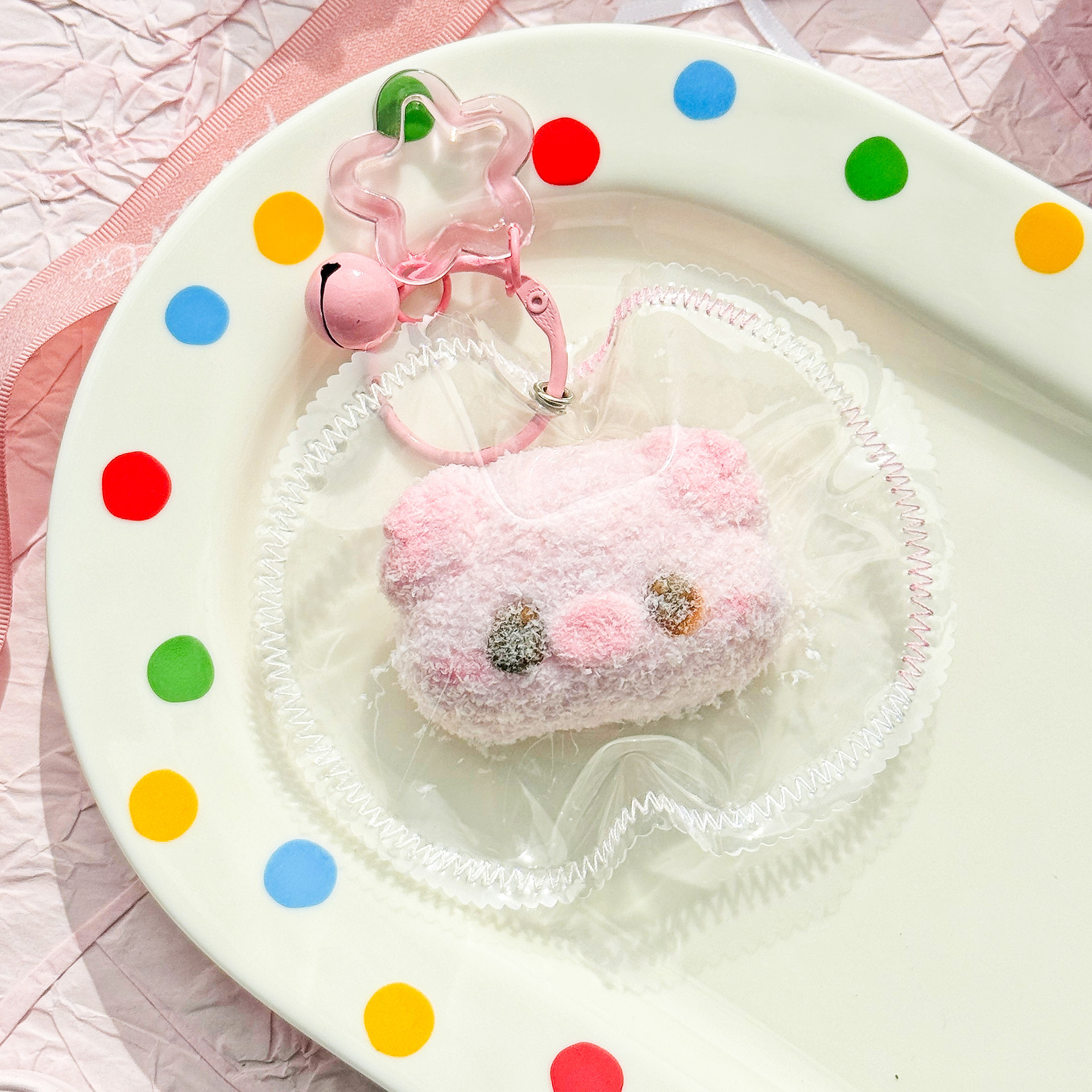 创意动物头食品级硅胶捏捏乐解压玩具网红爆款毛绒公仔挂件放松神器详情7