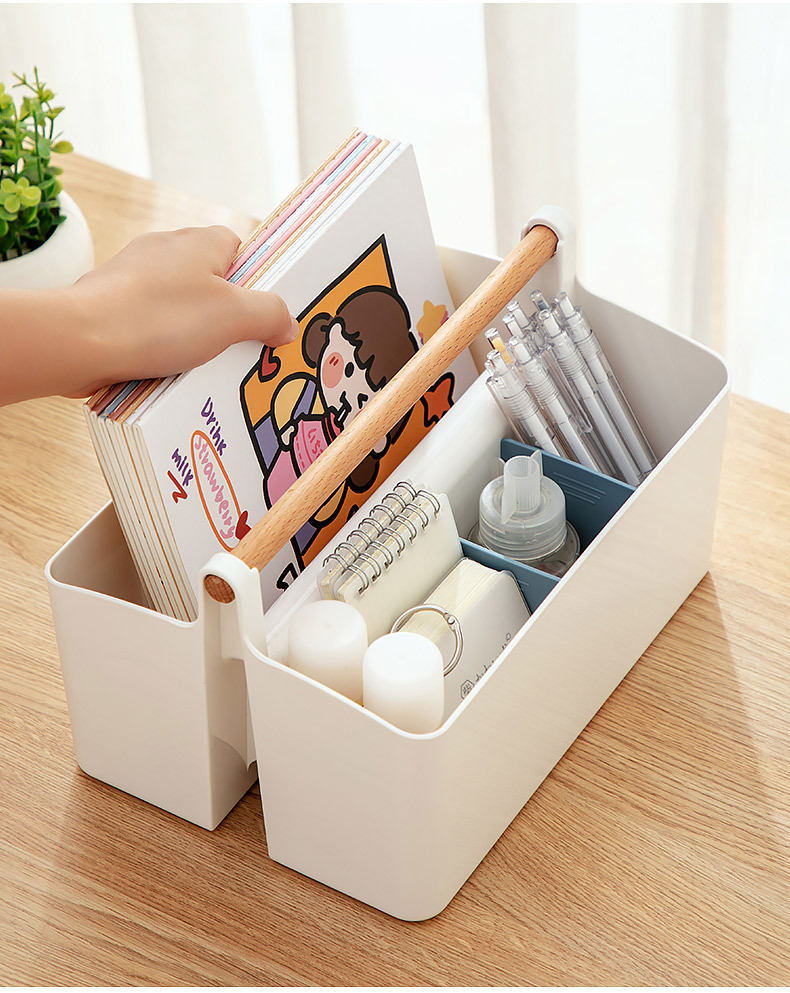 Influencers de estilo japonés cosméticos caja de almacenamiento estante multifuncional hogar papelería de escritorio productos de cuidado de la piel lápiz labial caja de almacenamiento pic 36