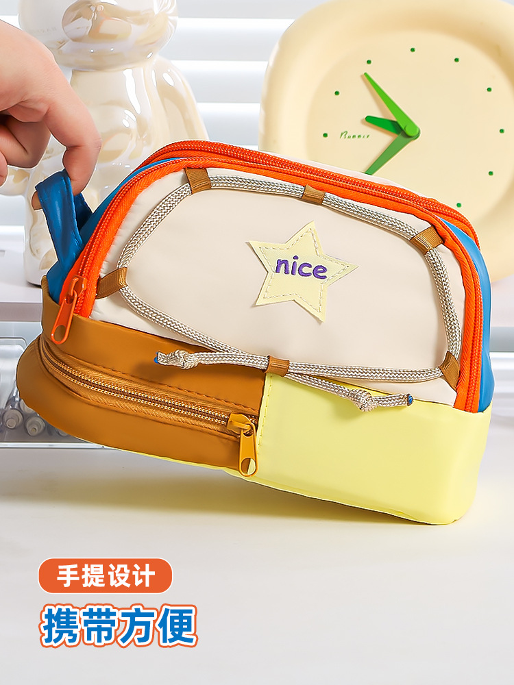 2025新款 星星大容量笔袋超大容量 帐篷笔袋高颜值多层文具铅笔盒详情8