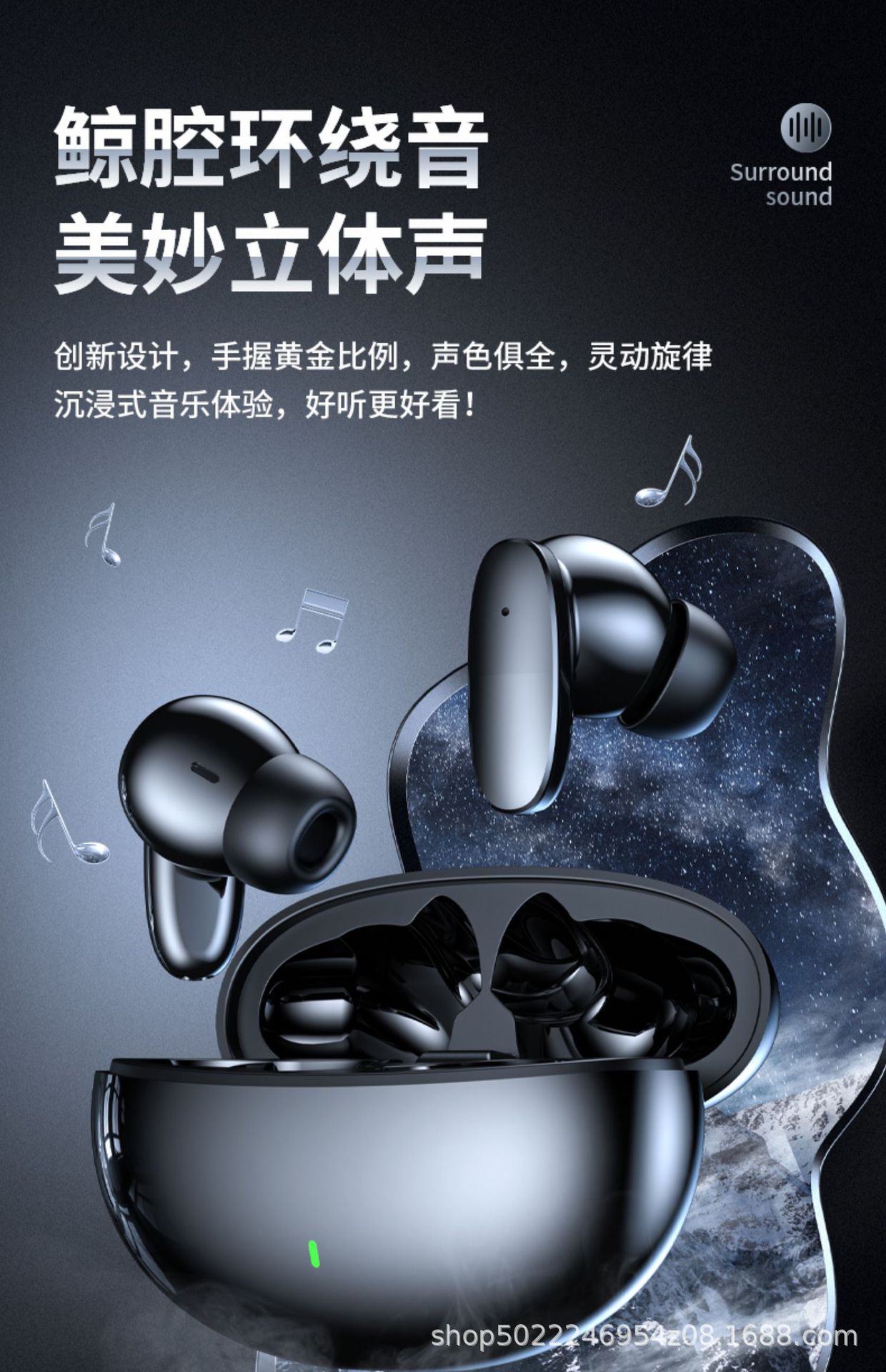 New S90 wireless Bluetooth 5.3 headphones, featuring long battery life, high sound quality, in-ear design and large battery capacity, are available for wholesale at the gaming factory pic 11