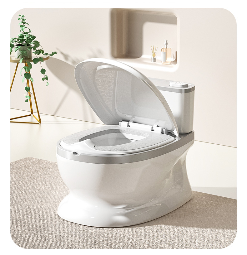 Children's simulated toilet seat, baby girl's small toilet stool, urinal, boy and girl's toilet training, toilet seat, urinal pic 23