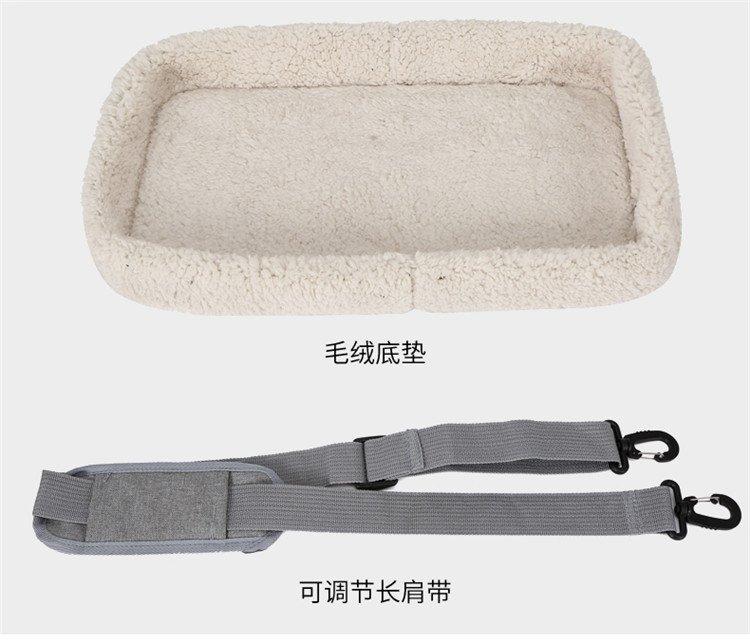 宠物猫包新款潮流时尚 可手提斜跨休闲透气 宠物用品小狗背包详情19