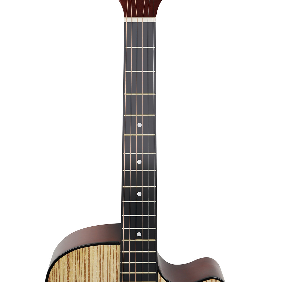 One-piece consignment IRIN38A corner-missing acoustic guitar practice guitar for beginners, wholesale of entry-level guitar instruments pic 12