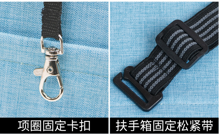 跨境宠物车载猫狗窝 汽车中控包猫窝 车载垫子座椅宠物外出手提包详情8