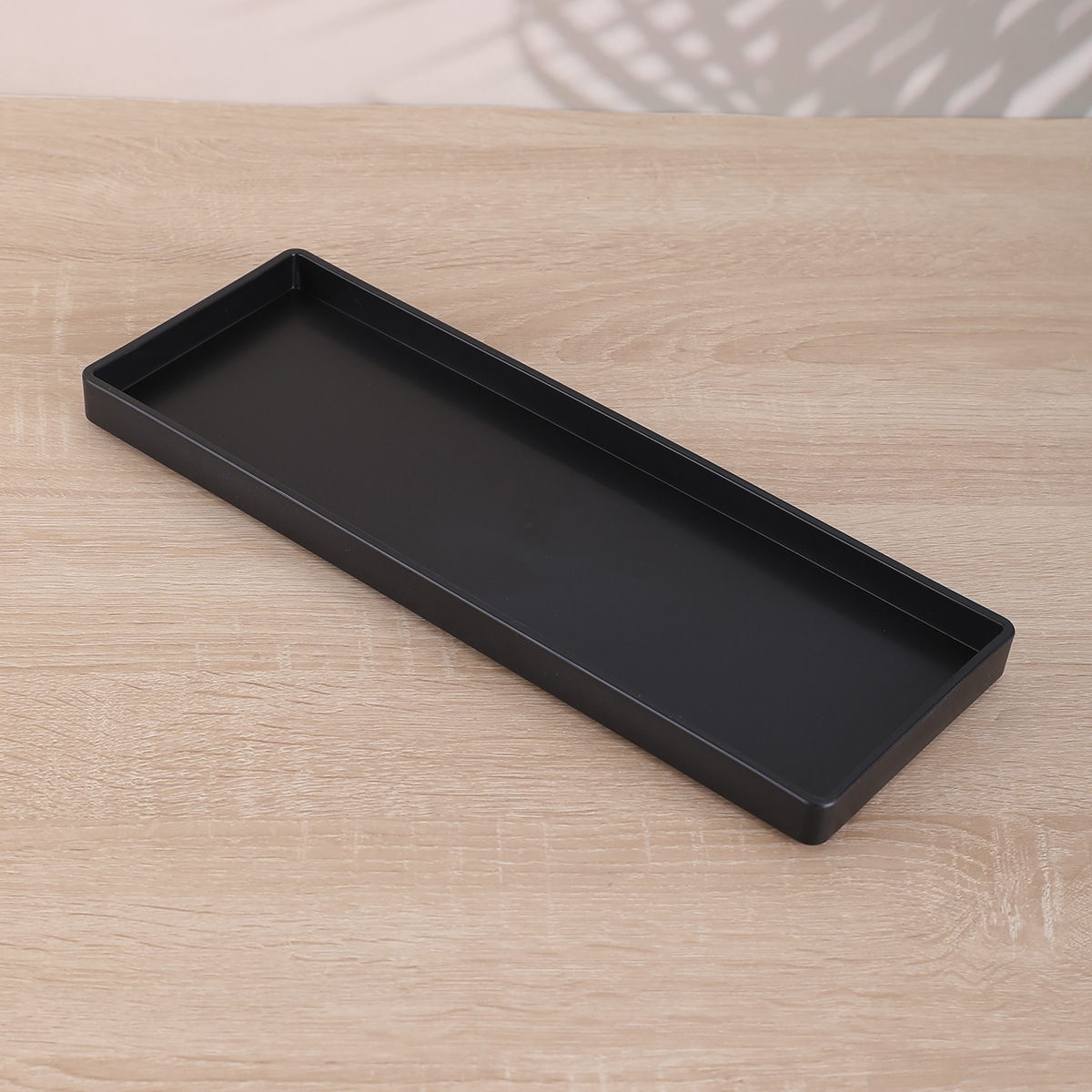 New simple rectangular plastic trays, guest room tea trays, hotel and guesthouse storage trays, and cafeteria food delivery trays pic 12