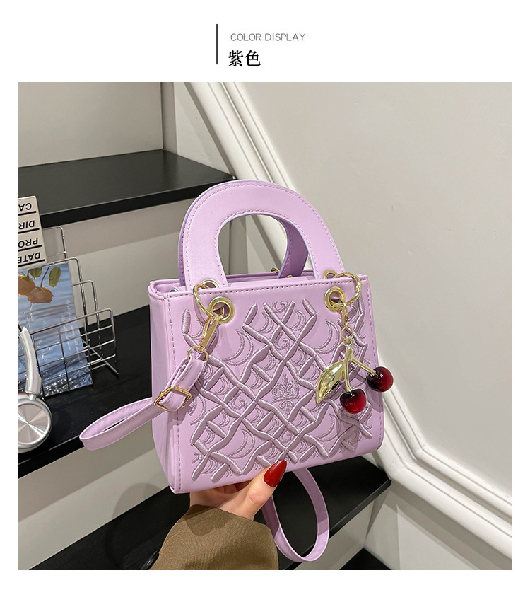 2026法式戴妃包高级感腋下包小香风单肩斜挎包女手提包小众小方包详情15