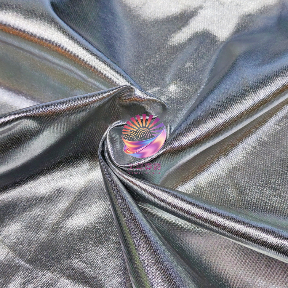 氨纶高弹四面弹力烫金牛奶丝面料柔软服装布料适用泳衣舞台演出旗袍女装婚纱礼服详情13