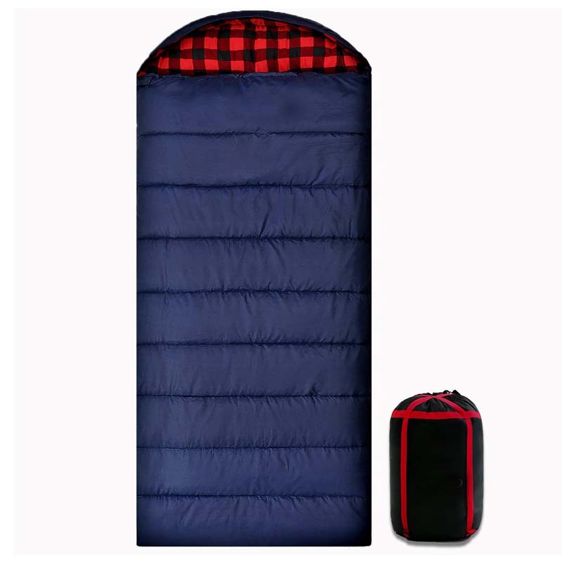 Cross-border cold-proof sleeping bag for adults, thickened and warm for outdoor use in spring, summer, autumn and winter, portable for camping and indoor use pic 8