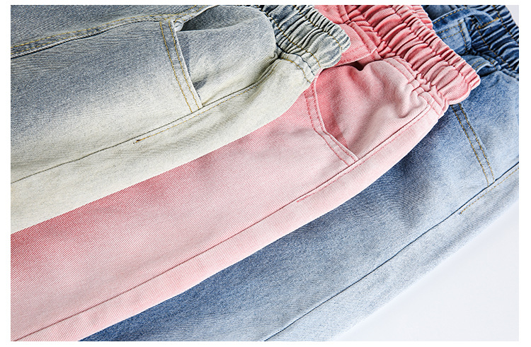 Retro washed curved-cut jeans for men, Spring/Autumn 2026 couple style straight-leg casual long pants pic 16