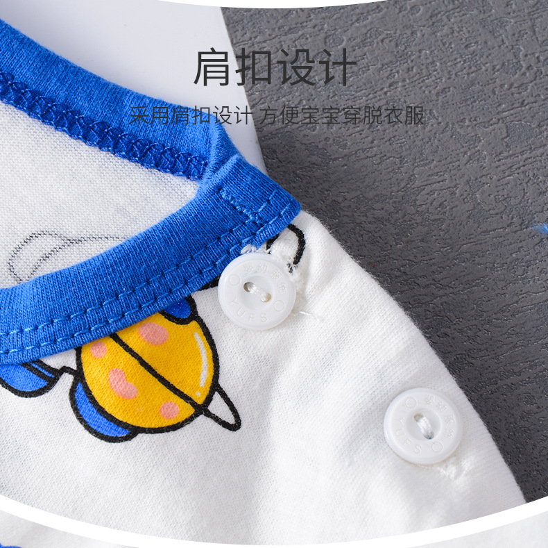 儿童短袖套装纯棉宝宝t恤短裤男童衣服女童夏装童装中小童婴童详情11