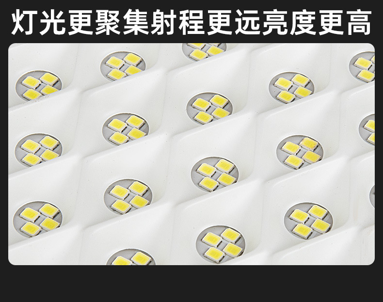Cross-border solar lights, starry sky floodlights, household outdoor garden lights, waterproof led solar sensor lights pic 11