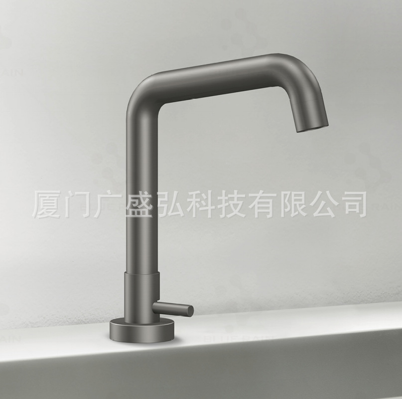 GSH专利设计底座调温水龙头 冷热混水独立控温面盆龙头 浴室台盆详情1