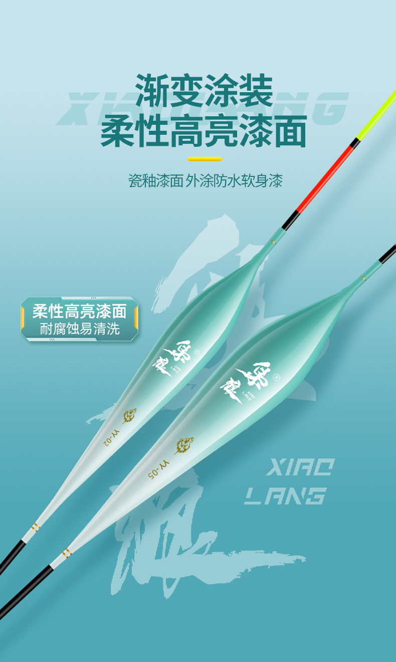 大物鱼漂超醒目纳米青鱼翘嘴鲢鳙高灵敏加粗尾远投巨物钓鱼浮漂详情3