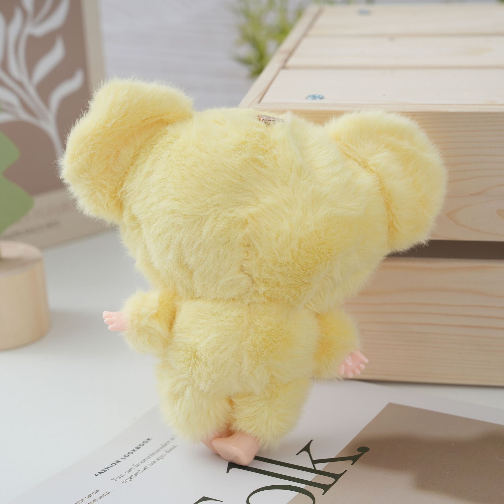 新款搪胶脸娃三岁小小兔毛绒玩具挂件可爱儿童礼物娃娃公仔玩偶详情25