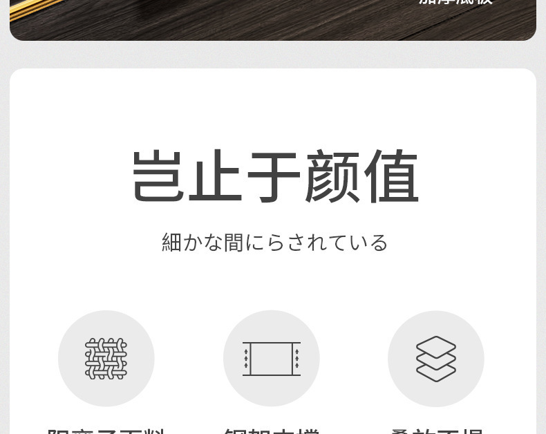 衣服收纳盒家用卧室整理布艺桌面储物筐宿舍衣柜衣物升级款收纳箱详情6