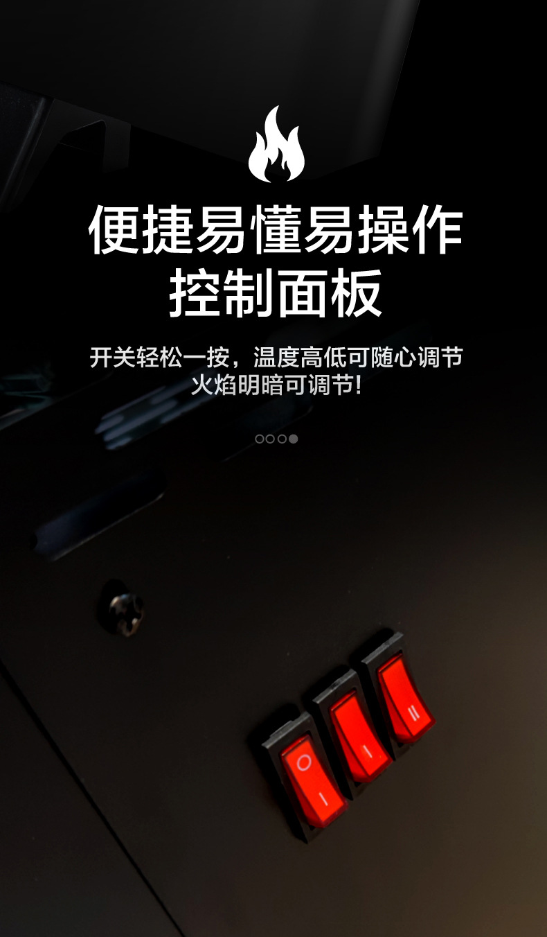 麦的暖风机家用卧室节能电暖气客厅全屋石墨烯速热省电取暖器详情8