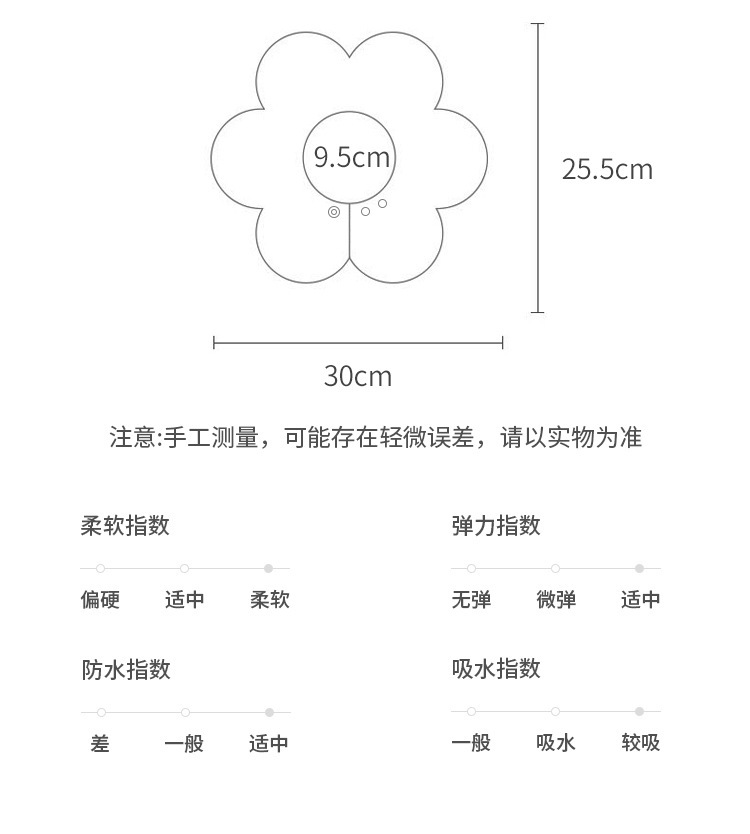 春夏婴儿口水巾韩版提花精梳棉宝宝口水巾360°可旋转新生儿围嘴详情31