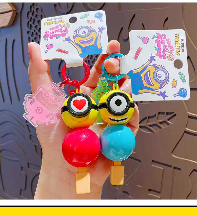 Genuine cartoon Minions, sweet keychains, cute bags, pendants, couple key chains, pendants and gifts pic 10