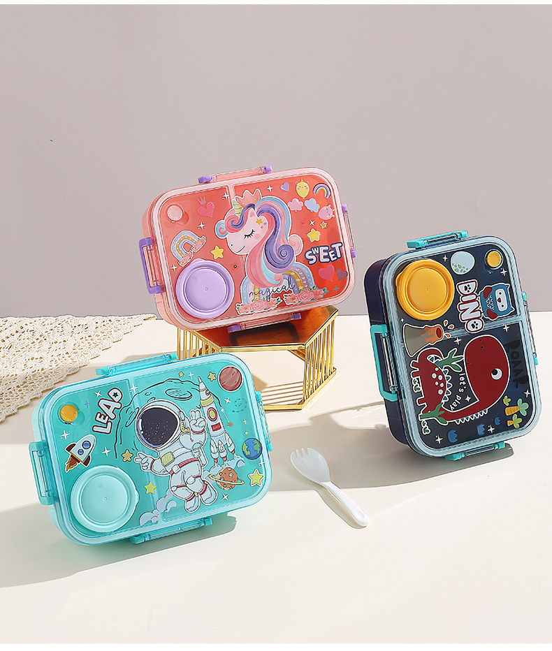 学生带饭餐盒可微波加热饭盒送饭专用分格式上班族密封便当午餐盒详情14