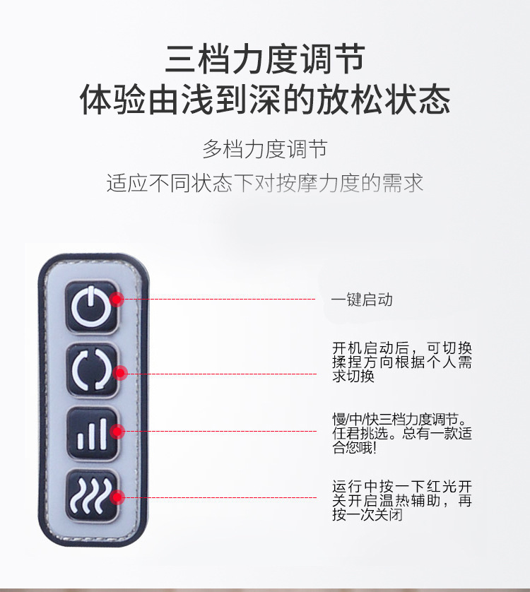 Kneading and massaging shawl, multi-functional home neck massager, shoulder shawl massager, electric neck and shoulder massager pic 6