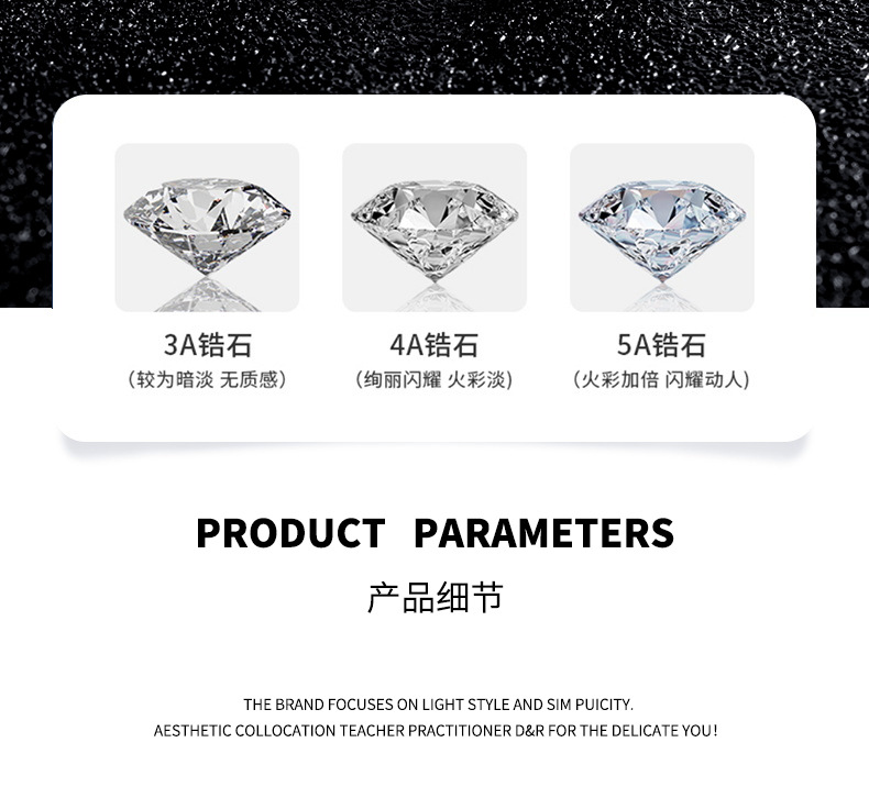 Zhuoheng Select S925 pure silver original Design Rose Double Leaf Full Diamond Mosang earrings with a light luxury and high-end feel pic 14