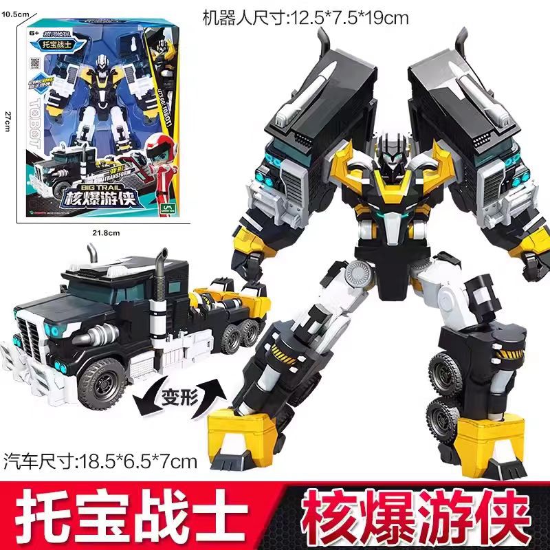 托宝战士银河侦探正义特警音速雷霆战警车变形机器人金刚汽车玩具详情6
