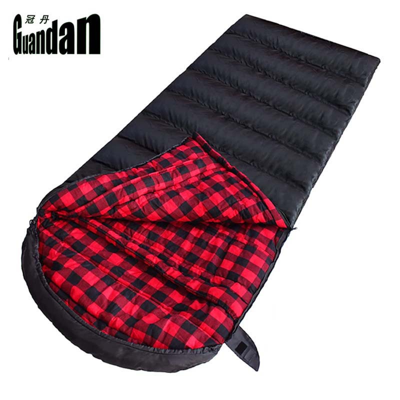 Cross-border cold-proof sleeping bag for adults, thickened and warm for outdoor use in spring, summer, autumn and winter, portable for camping and indoor use pic 5