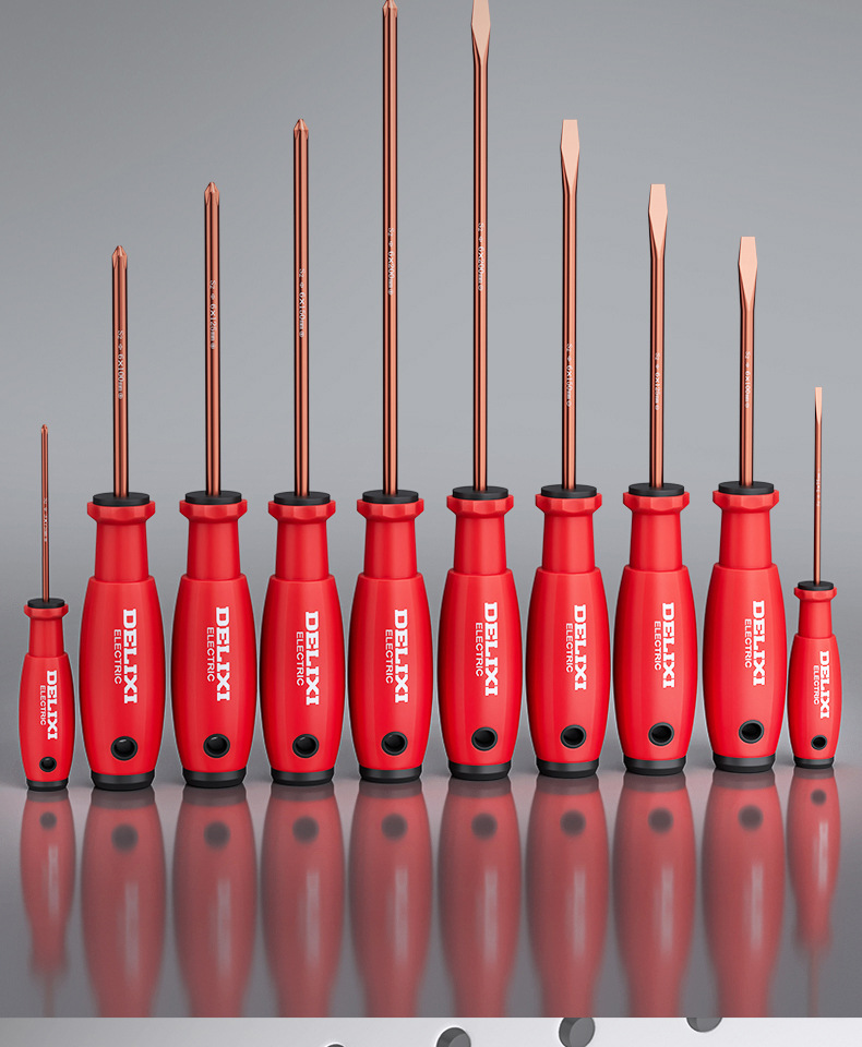 德力西电气十字螺丝刀多功能强磁一字改锥起子五金工具螺丝刀批发详情19