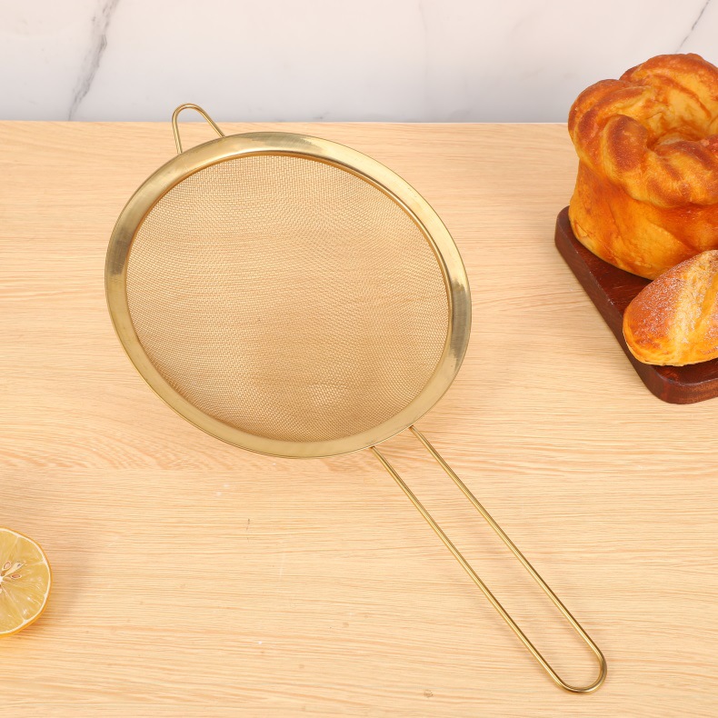 不锈钢手持筛子面粉筛果汁豆浆过滤网筛漏勺塞子油捞家用烘焙工具厨房滤网详情15