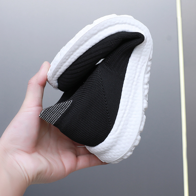 2025春季时尚休闲单鞋一脚蹬男女同款透气舒适时尚百搭软底软面鞋详情8