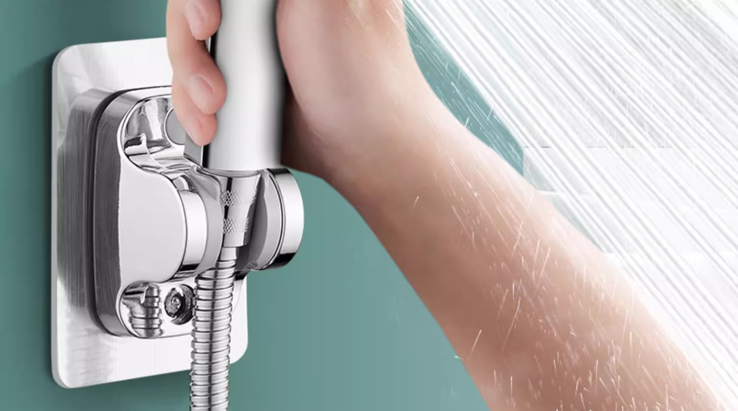 增压花洒喷头超强加压浴室家用浴霸淋浴头淋雨大出水量莲蓬头套装详情2