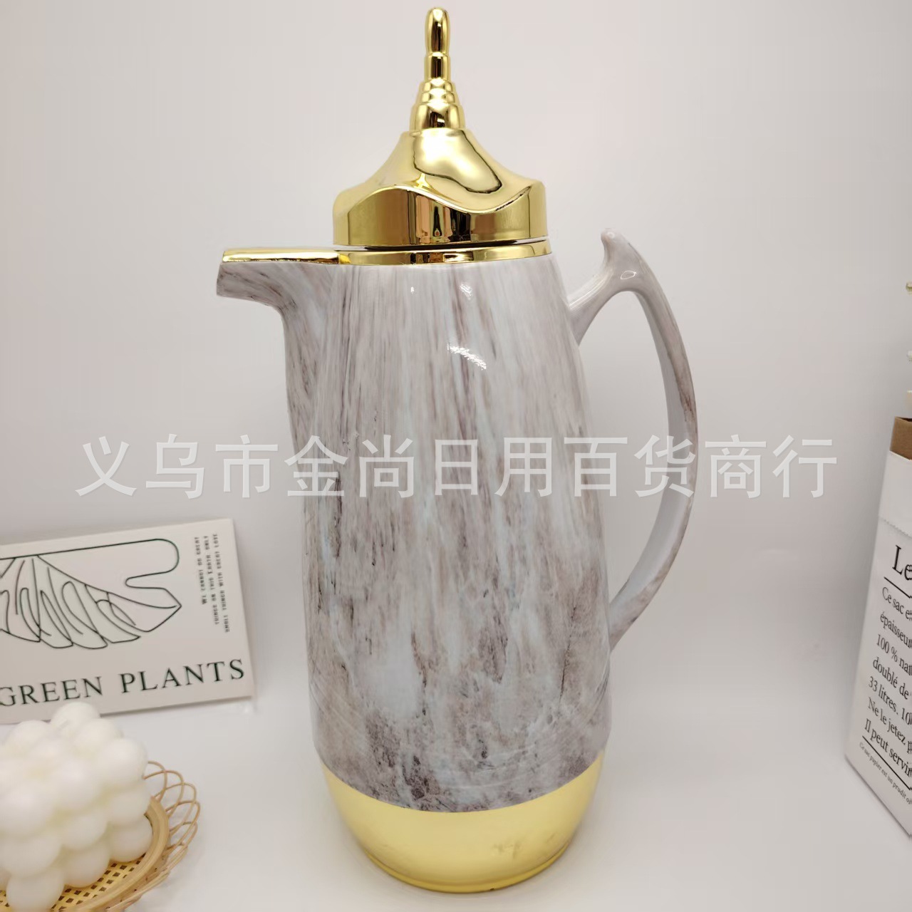 Dormitory thermos, insulated water bottle, large-capacity portable thermos, glass inner liner, insulated cup Vacuum Flask pic 1