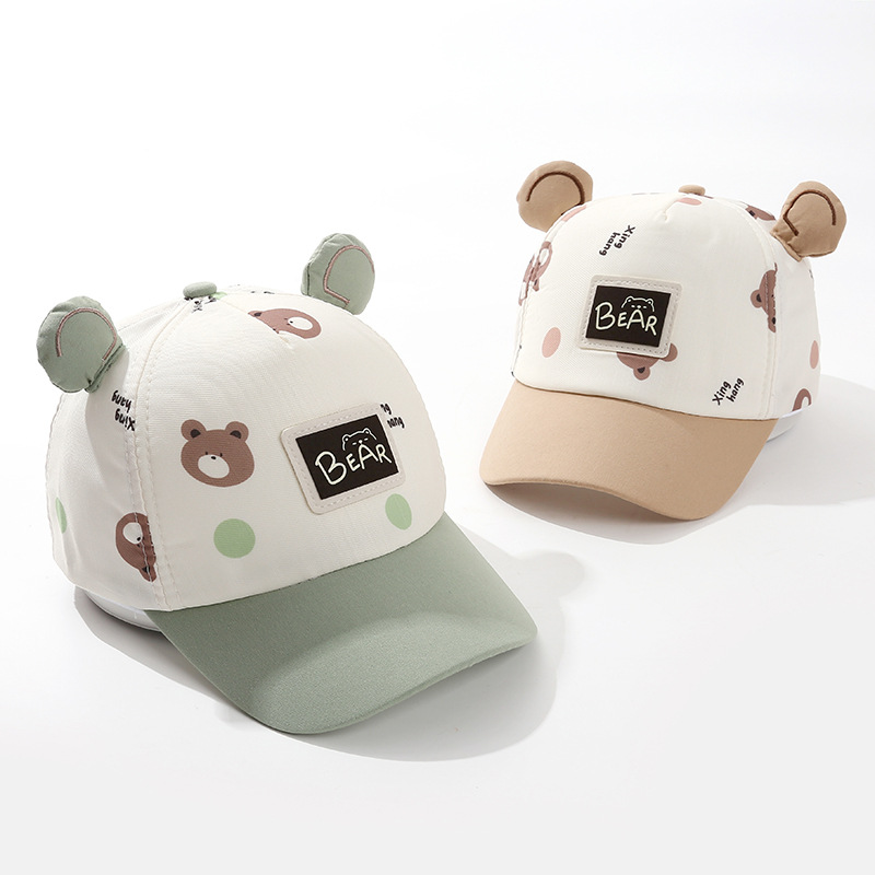 婴儿帽子秋冬可爱超萌韩版洋气男女宝宝鸭舌帽棒球帽百搭小童春秋详情5