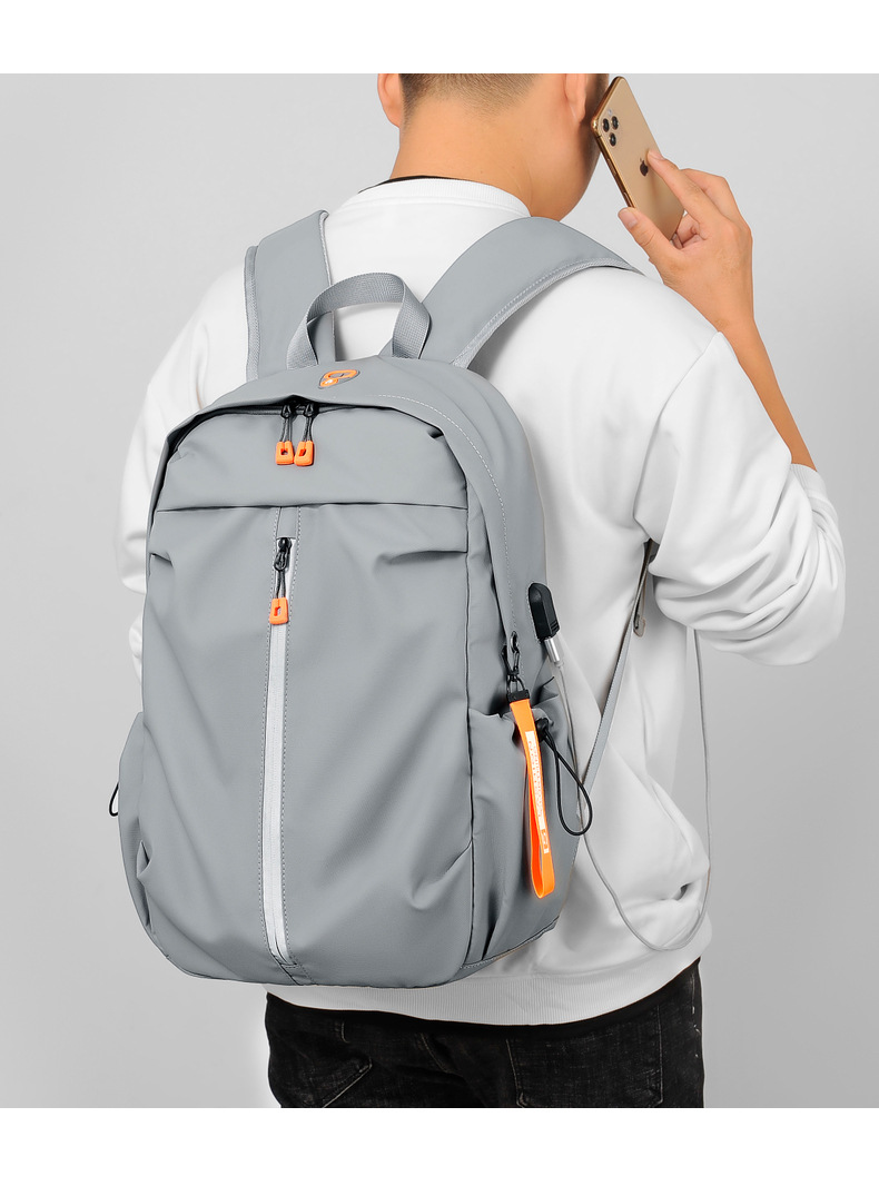 背包双肩包男款高级感休闲旅行双肩包定制LOGO礼品背包学生包休闲详情18