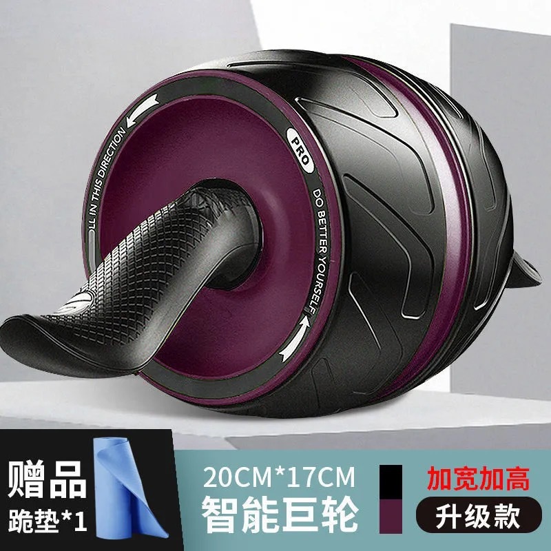 健腹轮自动回弹初学者家用腹肌训练器静音腹肌轮滚轮便携收腹详情7