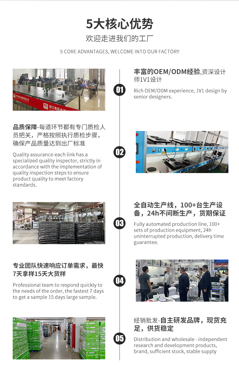 奥风 外贸热销家用燃气灶 不锈钢面板电池打火 Gas Stove 煤气炉详情4