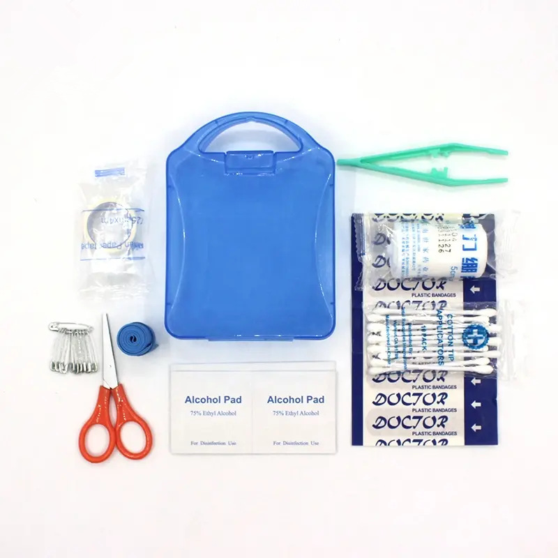 Cross-border export PP first aid kit, mini portable medicine box, travel and creative home gift box pic 4