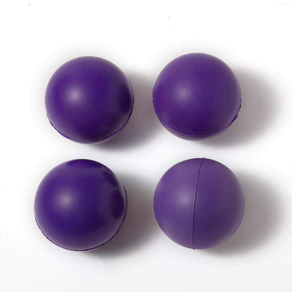 Factory direct sales of 6.3cmPU foam, multiple smiling face foam balls, pressure-relieving foam balls, foam hand toys, and fully printed balls pic 3