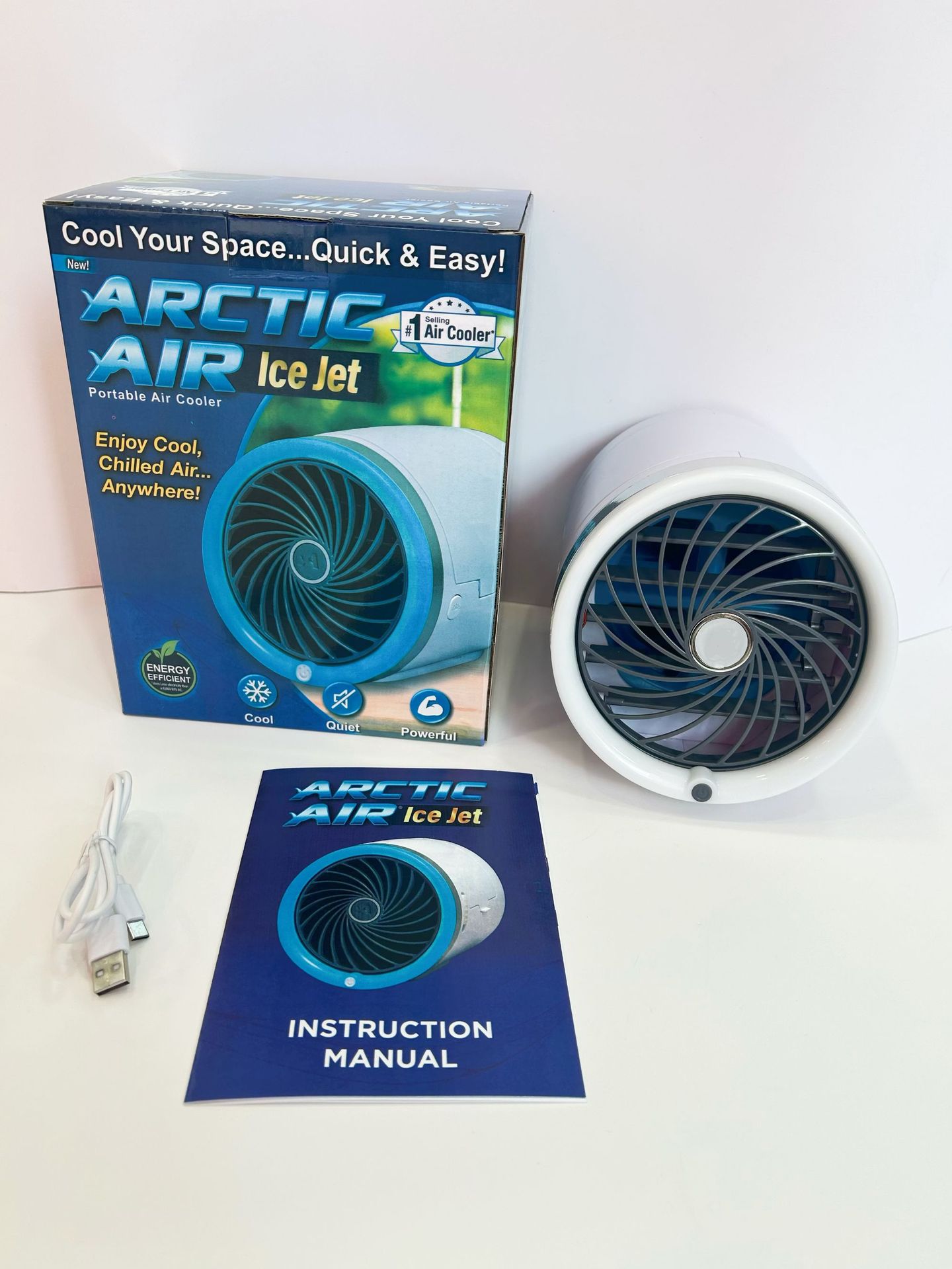 ArcticAir — новый холодильник для колбейна, USB-вентиляционный вентилятор с воздушной циркуляцией, мини-семицветный вентилятор pic 8