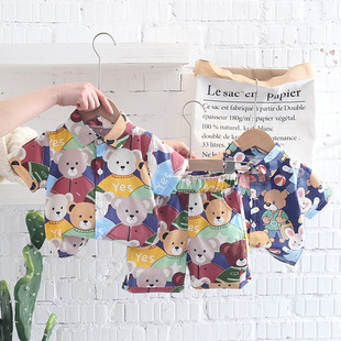 1-5 años niño vestido de verano manga corta shorts conjuntos bebé verano slim algodón lino camisetas suelto niño dos piezas lotes pic 13