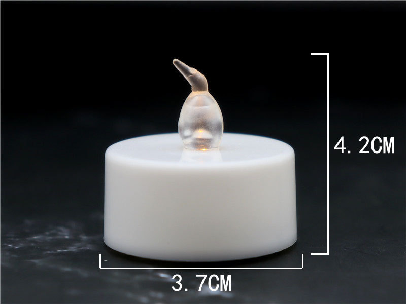 Cross-border craft small tea wax led candle electronic candle lamp CR2032 Birthday party scene decoration props pic 6
