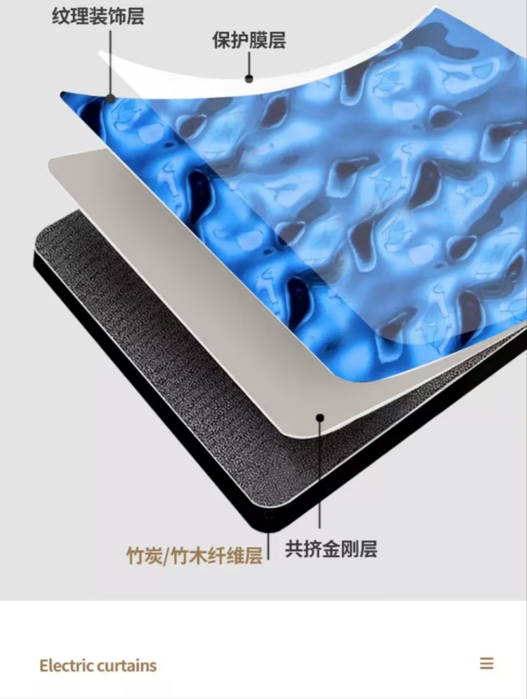 仿不锈钢水波纹板天花吊顶银色镜面波纹KTV背景墙金属饰面波浪板详情8