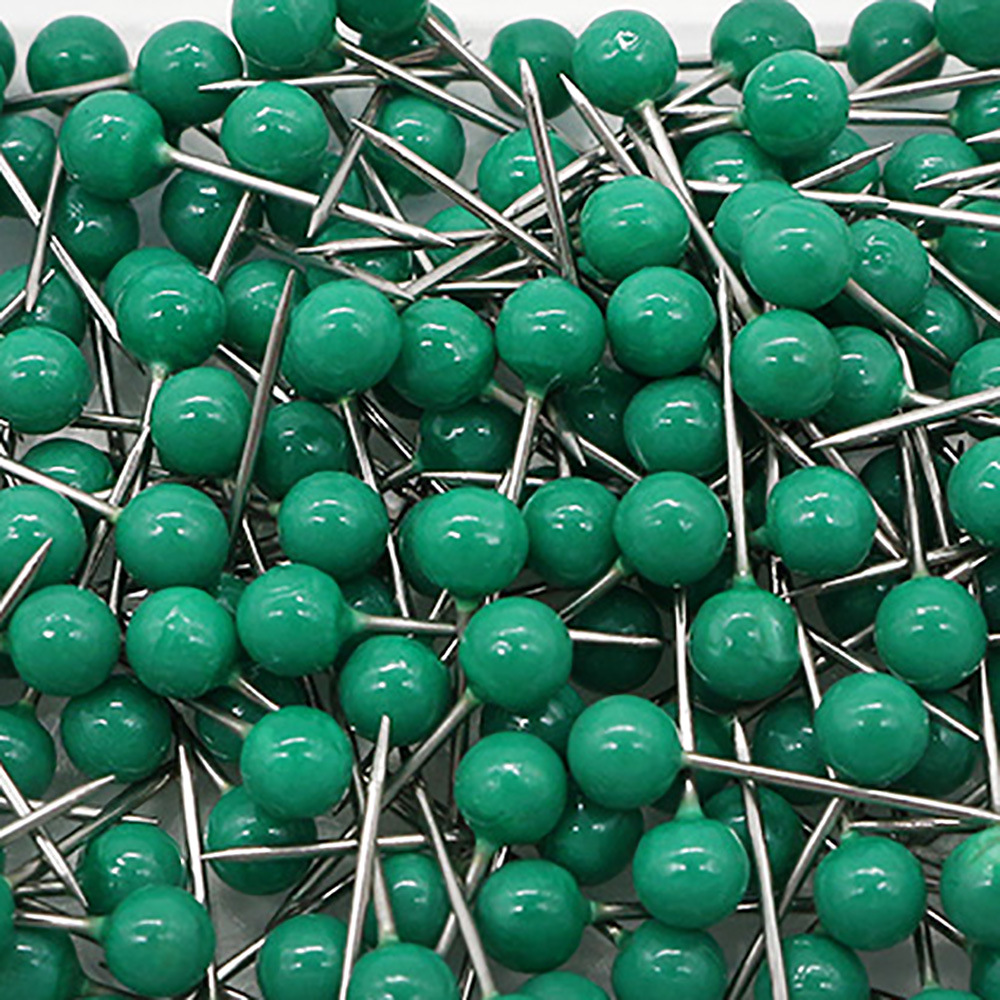 厂家批发彩色小号4*15MM地球针软木板按钉地图标记图钉大头针散装详情13