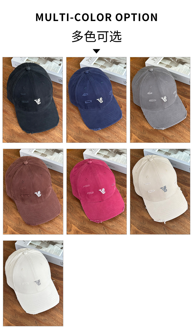 领袖之冠秋冬新款刺绣棒球帽成人帽百搭纯棉鸭舌帽男女硬顶加厚潮帽详情3