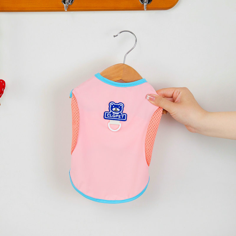 Cool summer new pet vest for cats and dogs, small dog Teddy Bichon Frise Pomeranian 25 refreshing vest pic 10