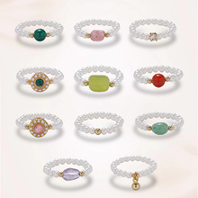 项链女日韩风时尚气质简约施家网红米家可爱趣味老鼠水晶锁骨链详情29