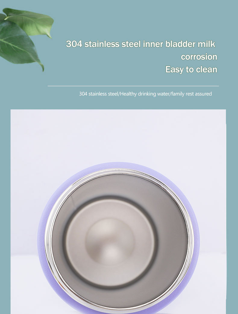 跨境热销304不锈钢户外运动便携式直身双层真空保温杯定 制批发详情6