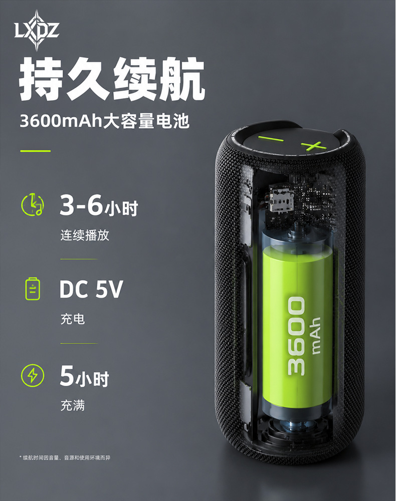Новая модель LXdZ s9500 с портативным портативным bluetooth-боксом, водонепроницаемой RBG-лампой с двумя басами pic 10
