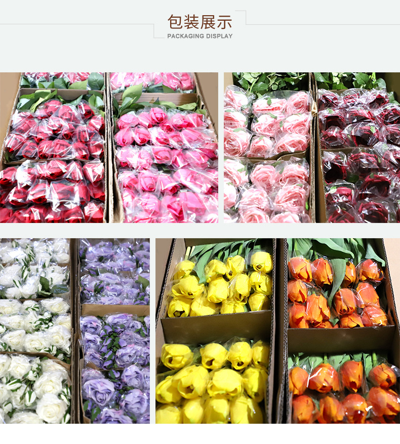 LAN Kwai Fong high-end ins Nordic style flocking 3-head Thousand-posture lotus artificial flower home living room decoration artificial flower wholesale pic 14